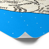 palmistry Handdiagram - Holmes W. Merton Poster (Hoek)