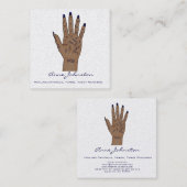 Palmistry Occult Square Visitekaartje (Voorkant / Achterkant)