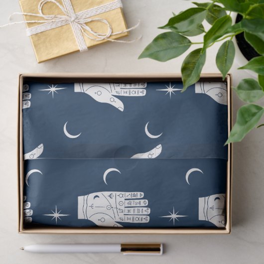 Palmistry tissuepapier met handen (Geschenk)