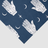 Palmistry tissuepapier met handen (Detail)