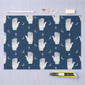 Palmistry tissuepapier met handen (Craft)