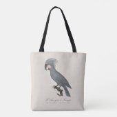 Palmkaketoe, Probosciger aterrimus Tote Bag (Achterkant)