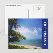 palmkever queensland briefkaart (Voorkant / Achterkant)