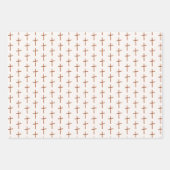 Palmkruis op wit inpakpapier vel (Voorkant)