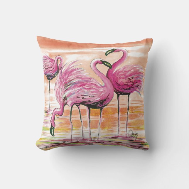 Palmkussen Kussen (Voorkant)