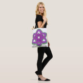 Palmlebafbeelding voor Canvas tas (Op model)