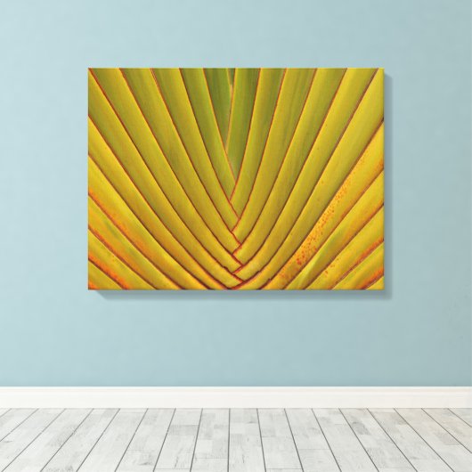 Palmleder Canvas Afdruk (Insitu (Houten vloer))