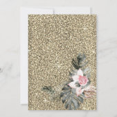 Palmlederen Rozen, Roos Gold Retirement Kaart (Achterkant)