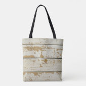 palmleesgrafiek Canvas tas (Achterkant)