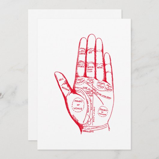 palmleesgrafiek Canvas tas Kaart (Voorkant / Achterkant)