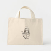  palmlezers mini tote bag (Voorkant)