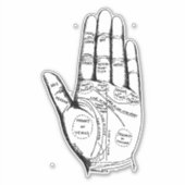  palmlezers sticker (Voorkant)