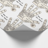 palmlezing palmistry fortuin cadeaupapier (Hoek)