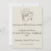  palmlezing palmistry fortuin kaart (Achterkant)