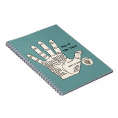  palmlezing palmistry fortuin notitieboek (Rechterzijde)