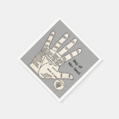 palmlezing palmistry fortuin servetten (Hoek)