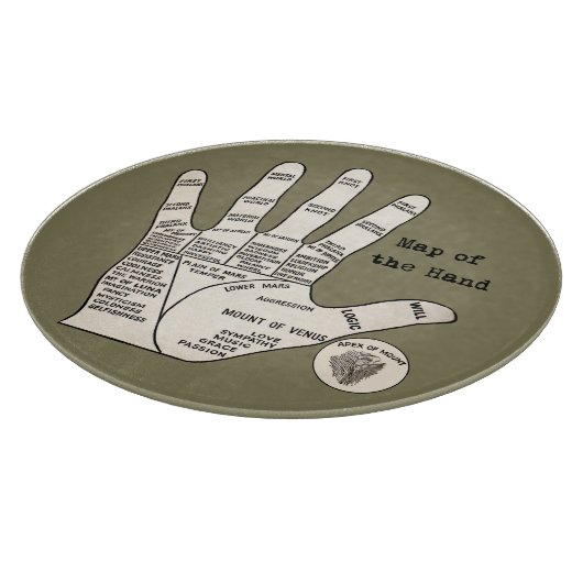 palmlezing palmistry fortuin snijplank (Hoek)