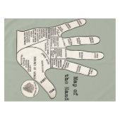 palmlezing palmistry fortuin tafelkleed (Voorkant (Horizontaal))