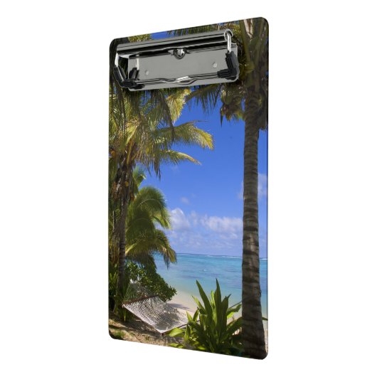 Palmlijnstrand Cookeilanden 2 Mini Klembord (Angled2)