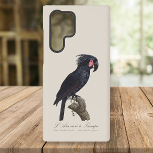 Palmpapegaaiduif, Probosciger aterrimus papegaai,  Samsung Galaxy Hoesje