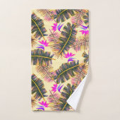 Palmparadijs Geel Bad Handdoek (Handdoek)