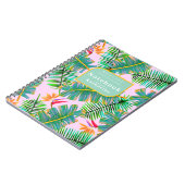 Palmparadijs Roze Notitieboek (Linkerzijde)
