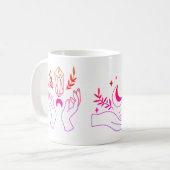 palmpoëzie koffiemok (Voorkant links)