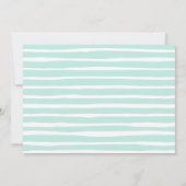 PalmPop | Beach Birthday Party Photo Invitation Kaart (Achterkant)