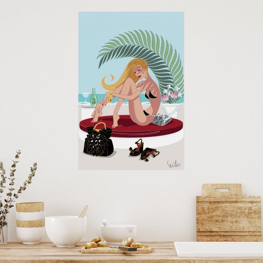 PalmPoster groot Poster (Keuken)