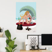 PalmPoster groot Poster (Thuiskantoor)