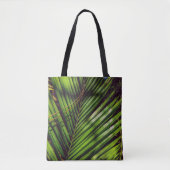Palmrond, pijnnaalden en schaduwen Tas (Voorkant)