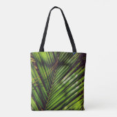 Palmrond, pijnnaalden en schaduwen Tas (Achterkant)
