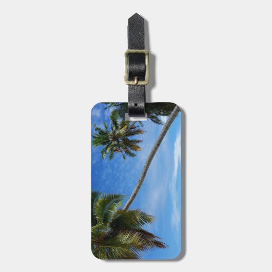 Palms 3 bagagelabel (Voorkant verticaal)