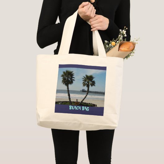 PALMS BEACH BAG GROTE TOTE BAG (Voorkant (product))
