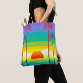 Palms Beach Canvas tas (Dichtbij)