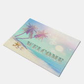 Palms Beach Seashells Welcome Deurmat (Schuin)