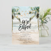 Palms Beach We bonden de knoop We hielden de uitno Kaart (Staand voorkant)