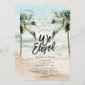 Palms Beach We bonden de knoop We hielden de uitno Kaart (Voorkant / Achterkant)