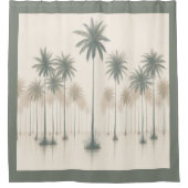 Palms Boulevard Douchegordijn (Voorkant)