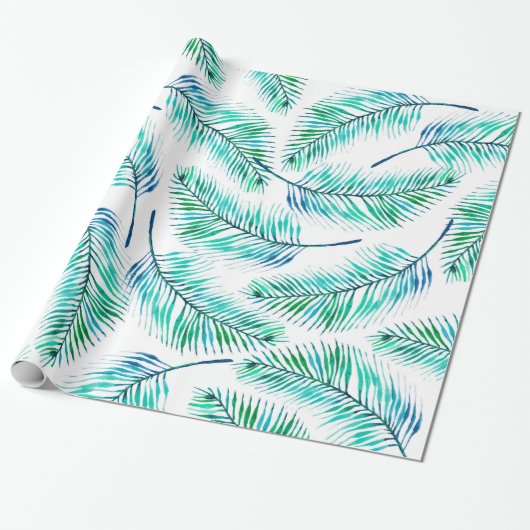 Palms Cadeaupapier (Uitgerold)