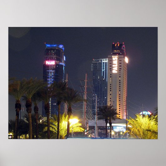 Palms Las Vegas December 2008 Poster Print (Voorkant)