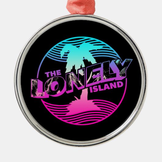 Palms Metalen Ornament (Voorkant)