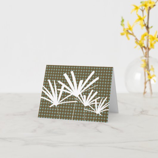 PALMS Notecard No. 3 Kaart (Gele Bloem)