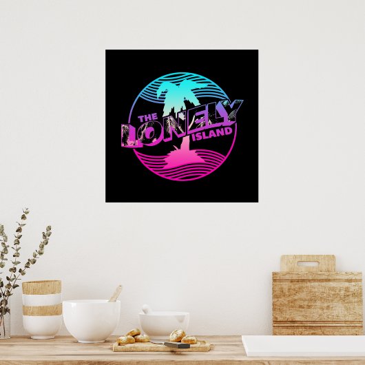 Palms Poster (Keuken)