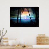 Palms Poster (Keuken)