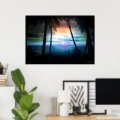 Palms Poster (Thuiskantoor)