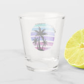 Palms Shot Glass Alabama Giggles Glas (Achterkant)