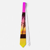 Palms Sunset Stropdas (Voorkant)