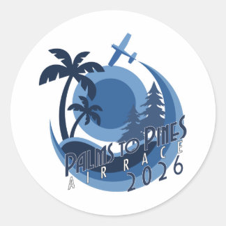 Palms To Pines Air Race 2026 Ronde Sticker