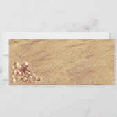 Palms Wedding Boarding Pass Tickets Kaart (Achterkant)